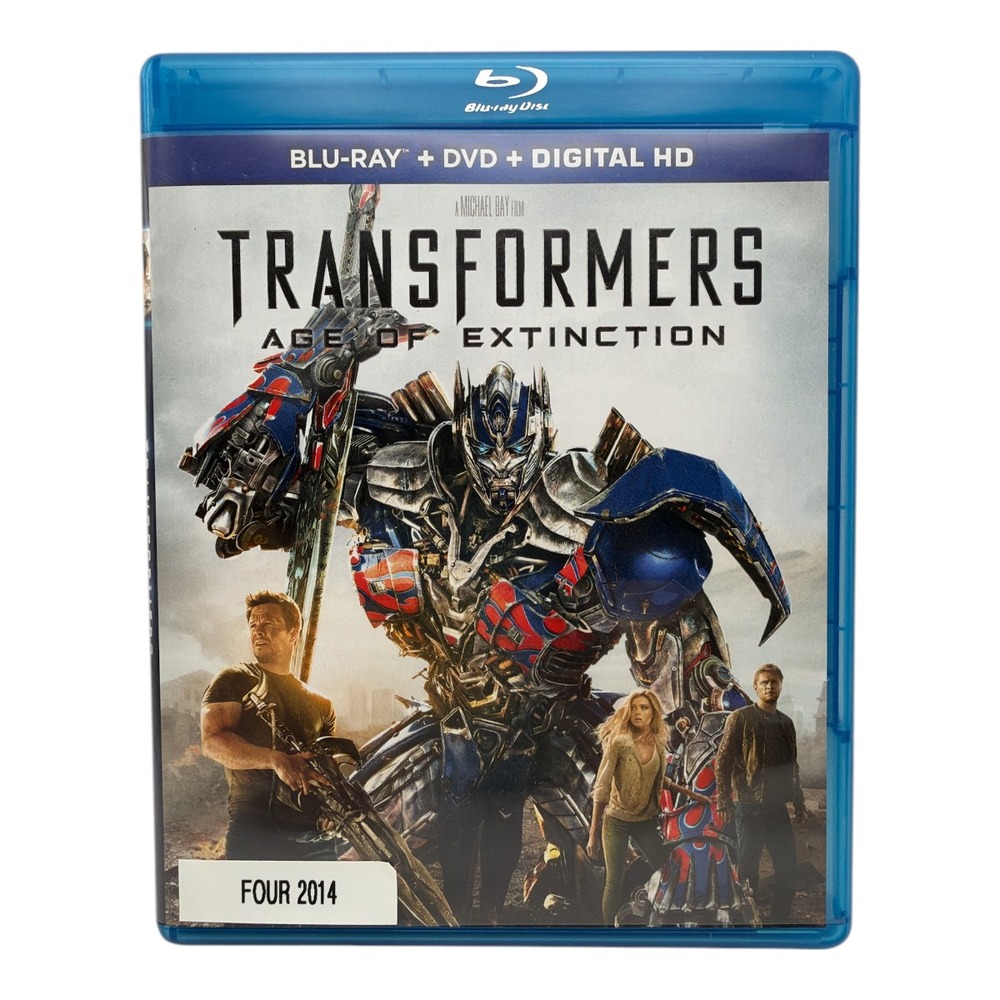 Transformers: Age of Extinction (Blu-ray, 2014) EUC